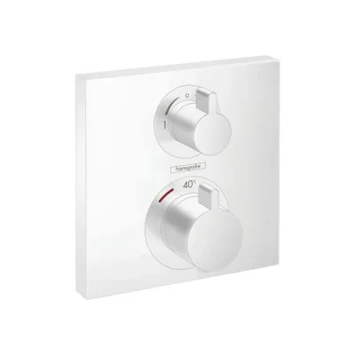 Внешняя часть термостатического смесителя для душа Hansgrohe Ecostat square 15714700 00000071978