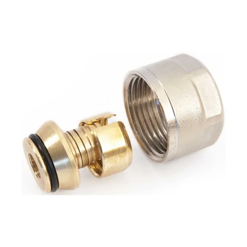 Адаптер для труб PE-X/AL/PE-X зажимной RIIFO Omni латунь, 16x2.0-3/4" ВР, Евроконус, 6 шт. 1100042668