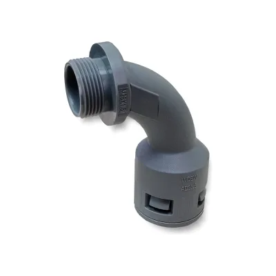 Муфта для гофрированных труб WEYER WQBW-M25G/AD28.5 - коннектор поворотный, нар. M25x1.5 WE1900700