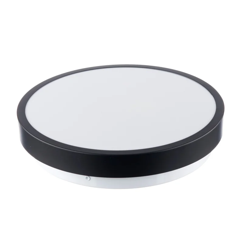 Светильник светодиодный накладной Sonex Mini 4000К 12 Вт 4 кв.м черный IP43 (3012/AL)