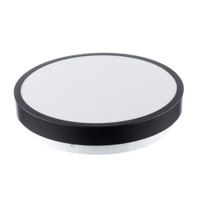 Светильник светодиодный накладной Sonex Mini 4000К 12 Вт 4 кв.м черный IP43 (3012/AL)