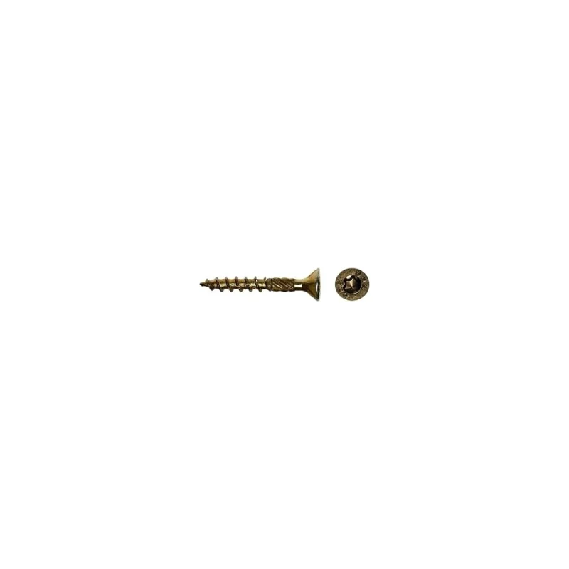 Саморезы по дереву КРЕП-КОМП потайные, Torx, 3,5x25 мм, 50 шт., желтые сдт3525мф