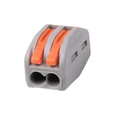 Клемма монтажная рычажного соединения Jazzway PTC-2P 222-412 BL/10 450В 32А 0.08-2.5(4.0)кв.мм (упаковка 10шт) 5050709