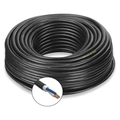 Силовой кабель ПРОВОДНИК ппгнг(a)-hf 2x1.5 мм2, 2м OZ100838L2