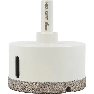 Сверло кольцевое TECH-NICK Cosmo+ (цанга) 72/h-35мм | universal wet/dry / вакуумное спекание 179.600.5214