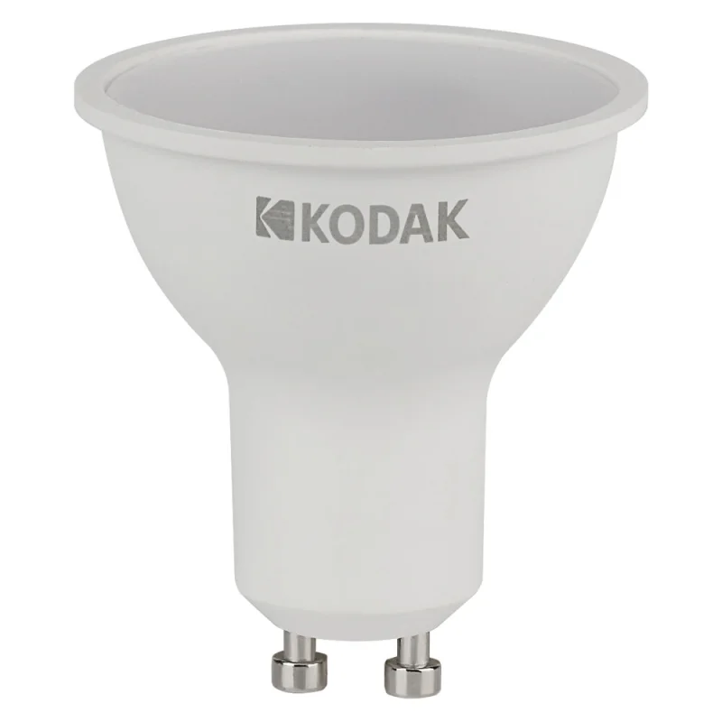 Лампа светодиодная Kodak GU10 4000К 7 Вт 630 Лм 265 В софит матовая