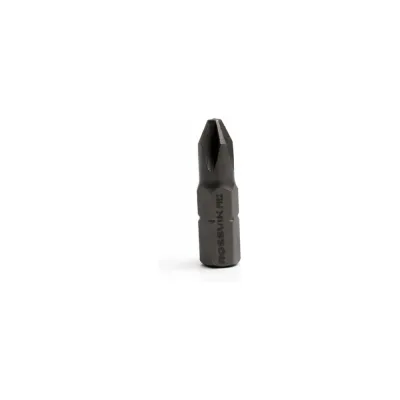 Бита крестовая ROSSVIK PH2, 25 мм, 1/4, сплав S2 (20шт в коробке) 6325PH2
