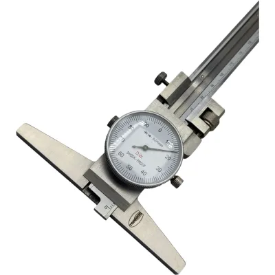 Штангенглубиномер TORNERI ШГК-150-0.01 с круговой шкалой Т029615
