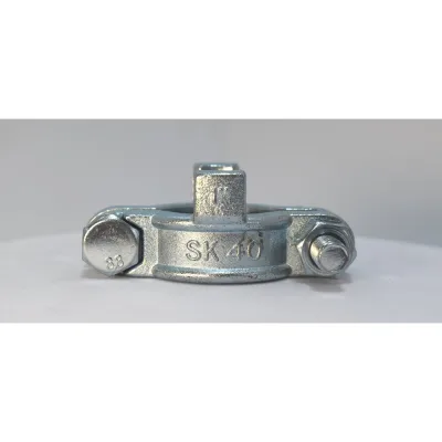 Хомут силовой Extrim blast двухболтовый сталь с фиксаторами SK 40