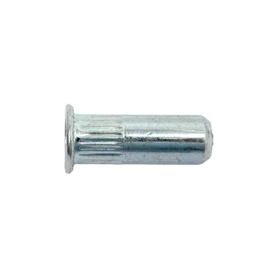 Заклепка-гайка ЦКИ Глобал М6 плоск.рифл. закрытая ст. ц REX под пакет 0.5-3.0мм 25шт 48854