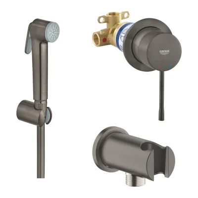 Набор для гигиенического душа GROHE Essence, темный графит матовый 129557