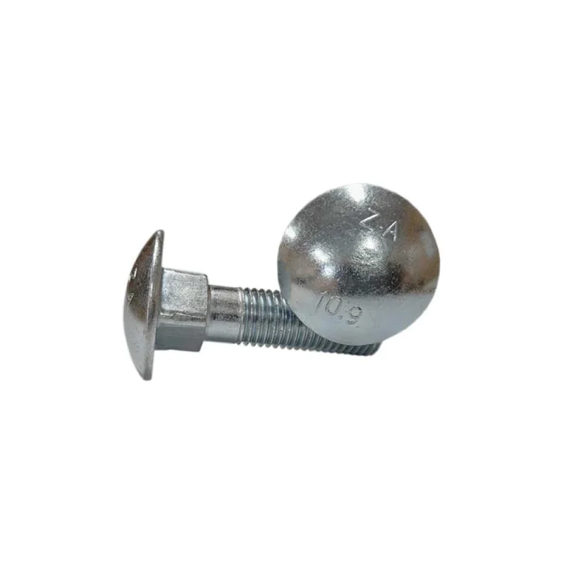 Болт ZAMETAL М16x50 DIN 603, ISO 8677, цинк, кл.пр. 10.9, 40 шт. ZA073639