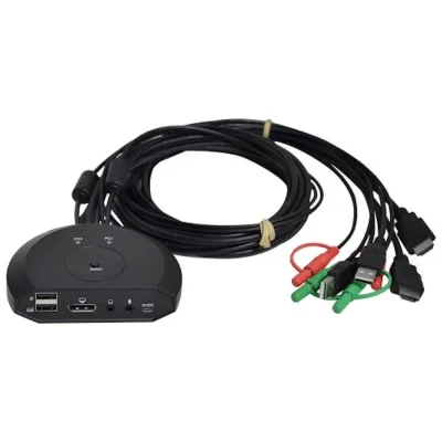 KVM переключатель KS-is HDMI, Audio, USB x 2 KS-767