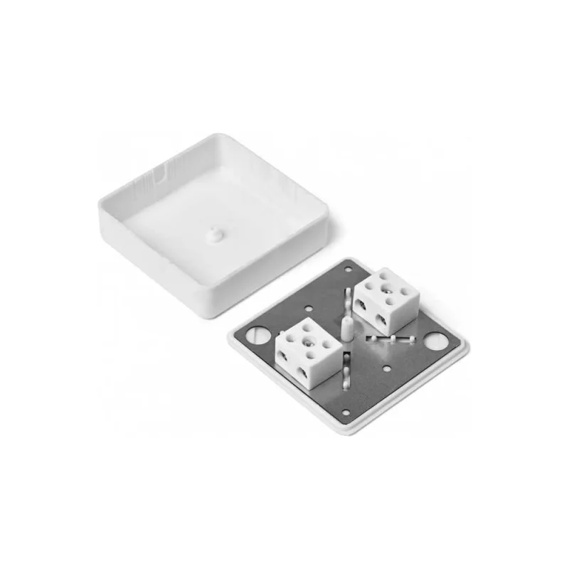 Коробка монтажная огнестойкая пластиковая ПТК Пожтехкабель КМОП IP31 (4к х 2,5мм2) 75х75х28 072-012