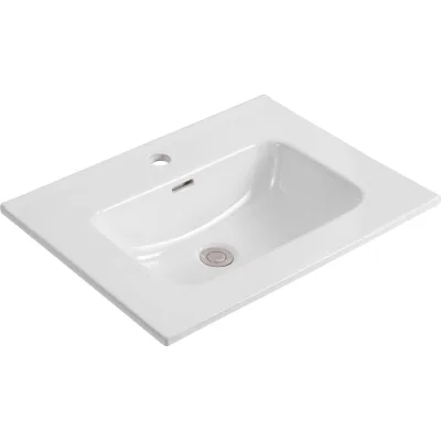 Раковина мебельная AQUATEK AQ0460-00 610x465x170, тонкий край 00000137695