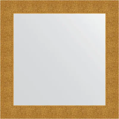 Зеркало в багетной раме EVOFORM чеканка золотая 90 мм, 80x80 см BY 3246