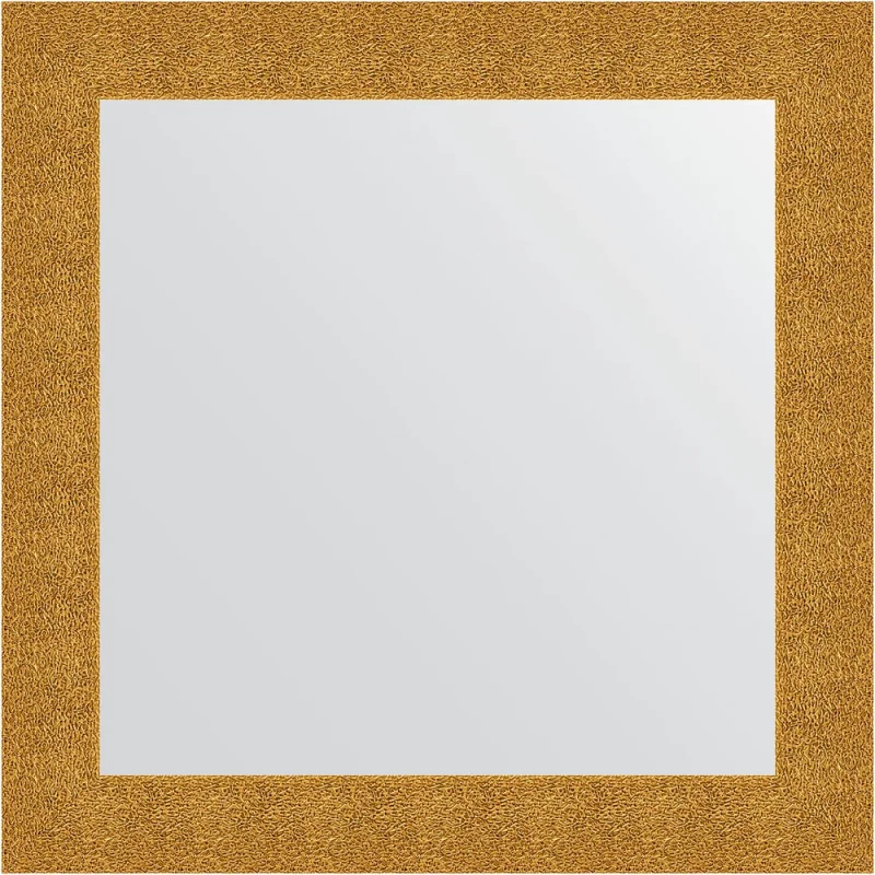 Зеркало в багетной раме EVOFORM чеканка золотая 90 мм, 80x80 см BY 3246