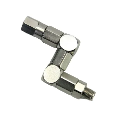 Вертлюг Z-образный с тремя плоскостями вращения PremJet (1/4(M) х 1/4(F) (500 bar), 1 шт.) KS1141