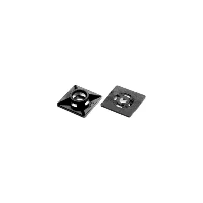 Площадка для хомута-стяжки STARFIX 19x19 мм, черная, 1000 шт. SM-81103-1000