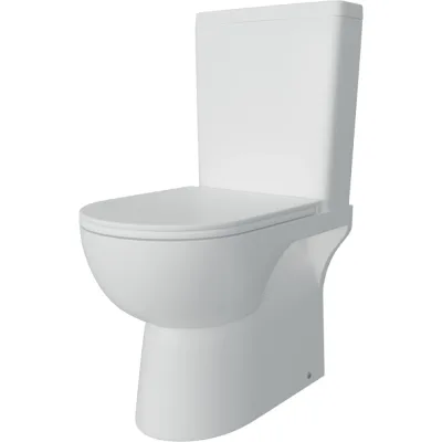 Унитаз напольный Teymi Aina безободковый, сиденье микролифт T40205 ЦБ-00269470