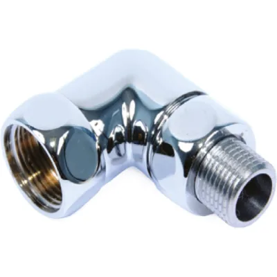 Уголок со сгоном SMT 761SCH0504 г/ш 3/4x1/2 г/ш для полотенцесушителя xром, 761SCH0504
