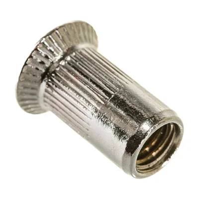 Заклепка-гайка ЦКИ Глобал М6 потайн. рифл. А2 REX е: 1.5-4.5мм 10шт 45563