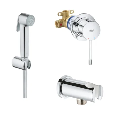 Набор для гигиенического душа GROHE Essence, хром 129600
