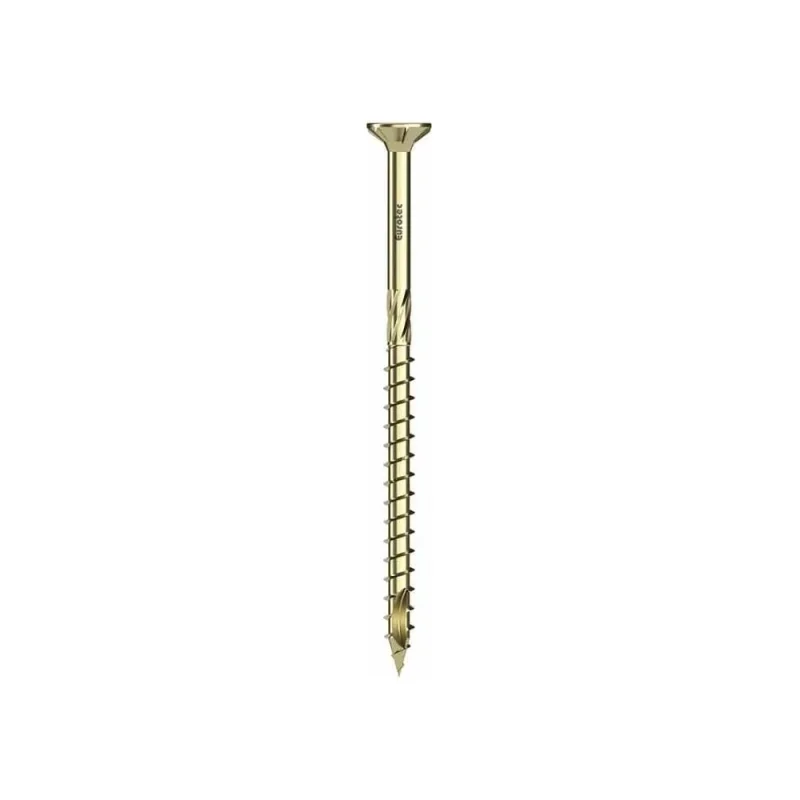 Шуруп конструкционный Tulstor PT SK, желтая оцинковка, TX30; 6,0 x 140 mm упак 100 шт 903027