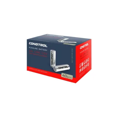 Щелочная батарея Condtrol AA LR6 40 штук 7-1-045