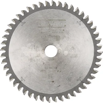Пильный диск DEWALT EXTREME WORKSHOP DT4087, 165/20 мм DT4087-QZ