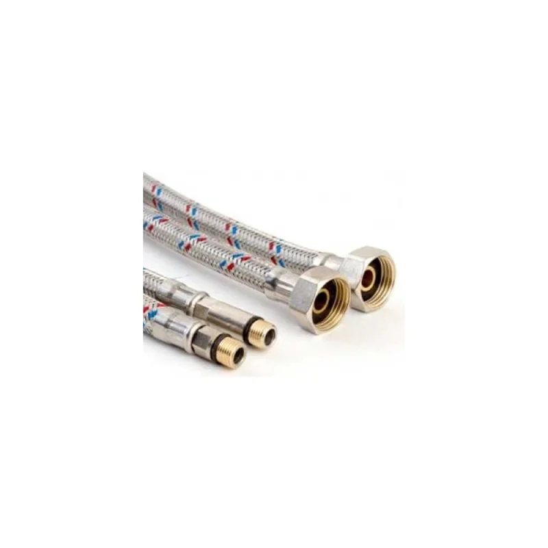 Гибкая подводка для смесителя Wesnaart ЭКОФЛЕКС 1/2xМ10, пара, 50 см WA.M10.102.050
