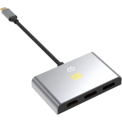 Стыковочная станция DIGMA DS-500 USB Type-C черный 1xHDMI 2xDP 1xUSB Type-C 1968023