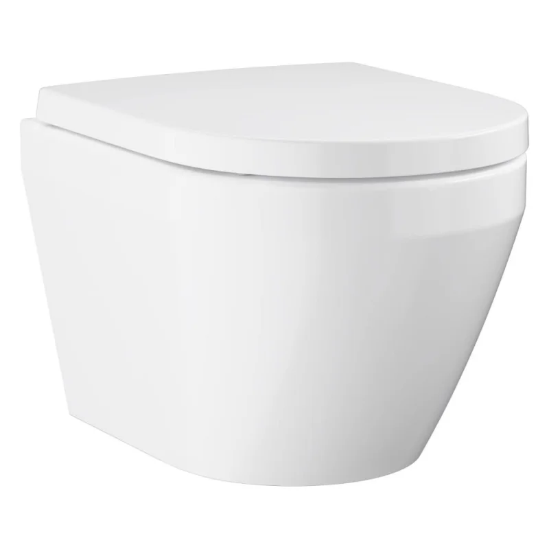 Унитаз подвесной GROHE Euro c сиденьем с микролифтом, альпин-белый 102509SH00