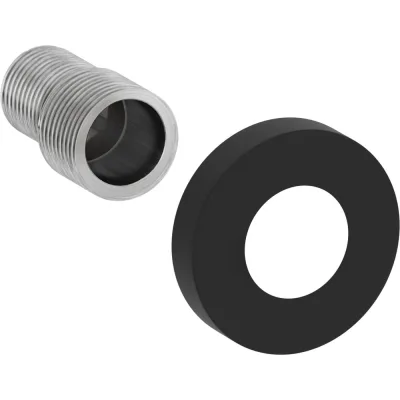 Отражатель Сунержа TUBE d 50 с эксцентриком (G 1/2" НР х G 3/4" НР) Матовый чёрный31-1507-0000