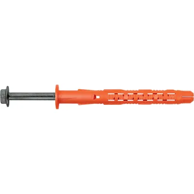Дюбель Fasty BFK-STBf 10x120 универс. фасад. с борт. 8.8 HEX/Т40 ТДЦ «Шерардирование» (150 шт.) 1130612AMF