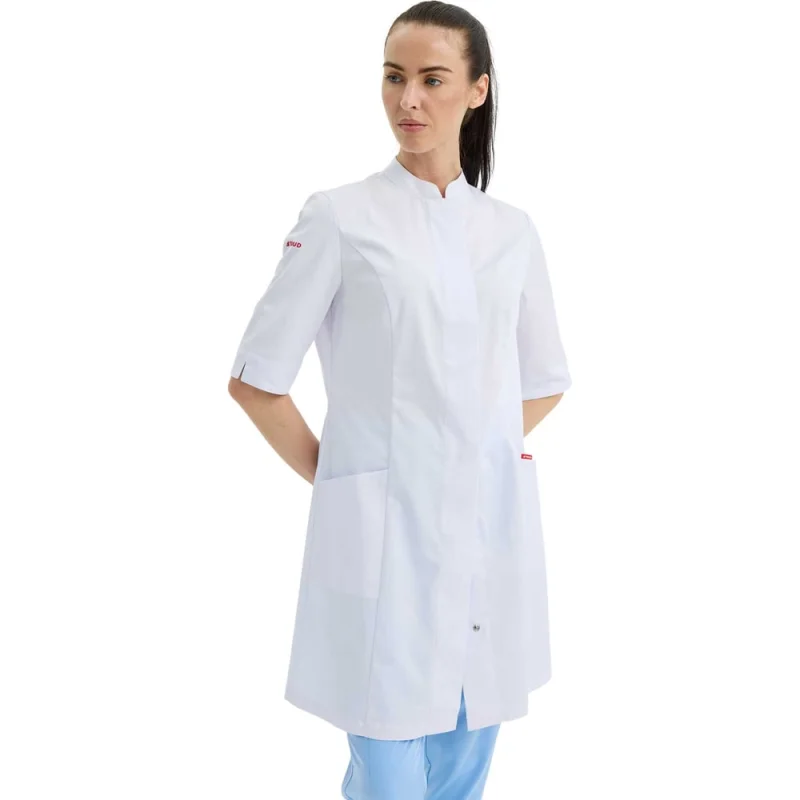 Халат женский TRUD RS72620, белый, S (42-44) 4610410914482 01.216156/S