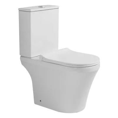Унитаз AQUATEK ЛЕЯ AQ2716T-00 напольный 640x340x800 TORNADO с бачком и меxанизмом смыва, горизонтальный выпуск, сиденье с меx-мом плавного закрывания, крепеж 00000151368