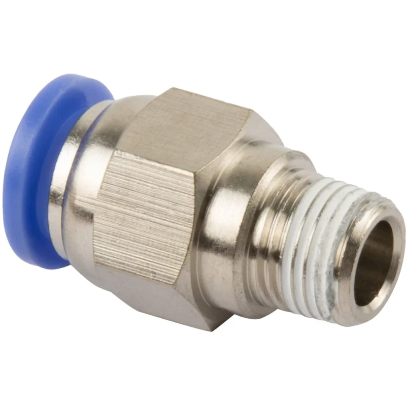 Фитинг цанговый прямой Harrison с наружней резьбой R1/4 HRS-PC1002