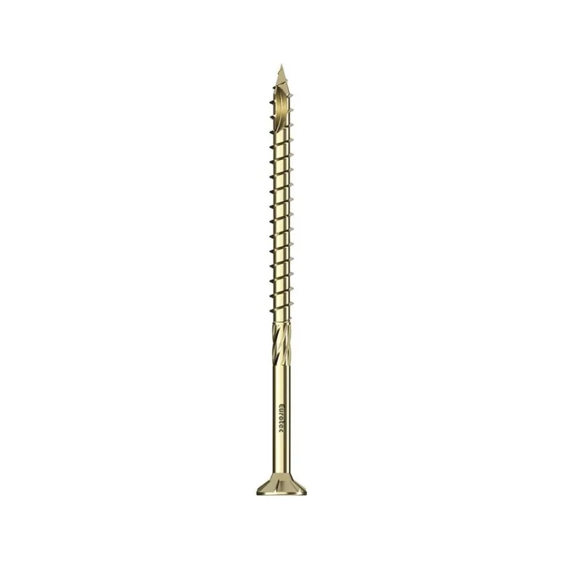 Шуруп конструкционный Tulstor PT TK желтая оцинковка; TX40; 8,0 x 140 mm упак 50 шт G903467