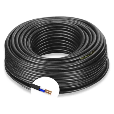 Силовой кабель ПРОВОДНИК ввгнг(a)-lsltx 2x1.5 мм2, 2м OZ63220L2