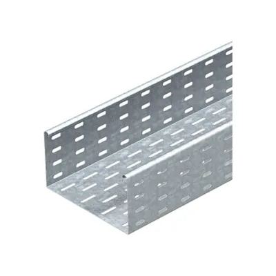 Лоток листовой кабельный OBO Bettermann MKS 160 FT, 110x600x3000 мм, S=1 мм, перфорированный, сталь, горячий цинк 6060710