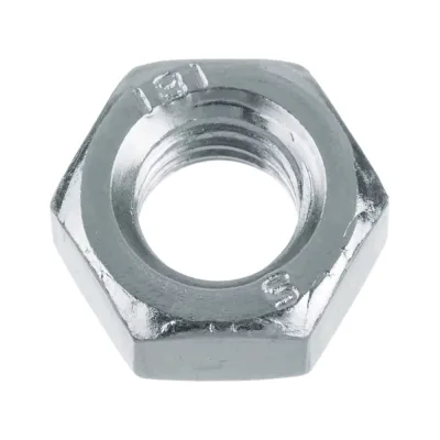 Гайка шестигранная SORREX М24 DIN 934, шаг резьбы 3, класс 8 (10 штук) 0934-1-24-10