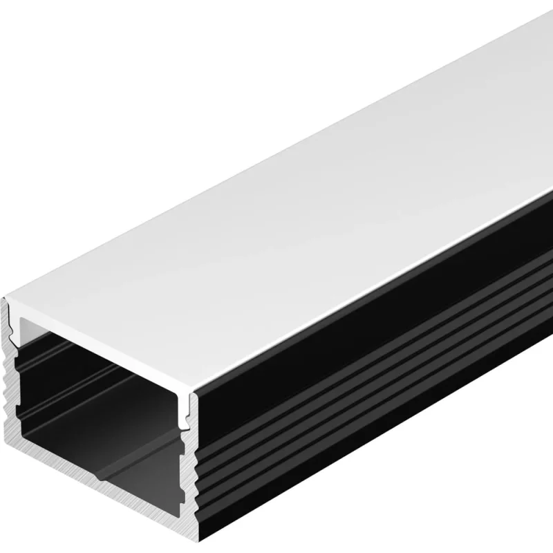 Профиль Arlight SL-SLIM15-H10-3000 BLACK 3м 065380