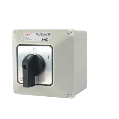 Переключатель кулачковый HLT ПК-3-13 63А 3P ВКЛ-ВЫКЛ IP54 085-21-061