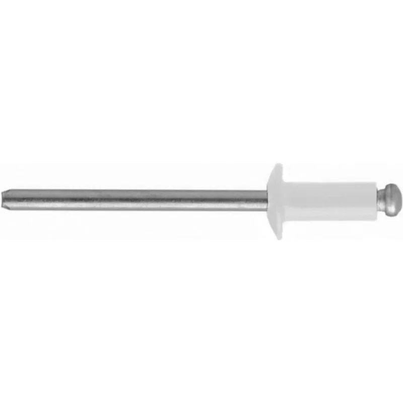 Заклепка комбинированная HARDWEX4.8х10 9003, алюм/ст, 1.5% Mg, цинк 5190040934030