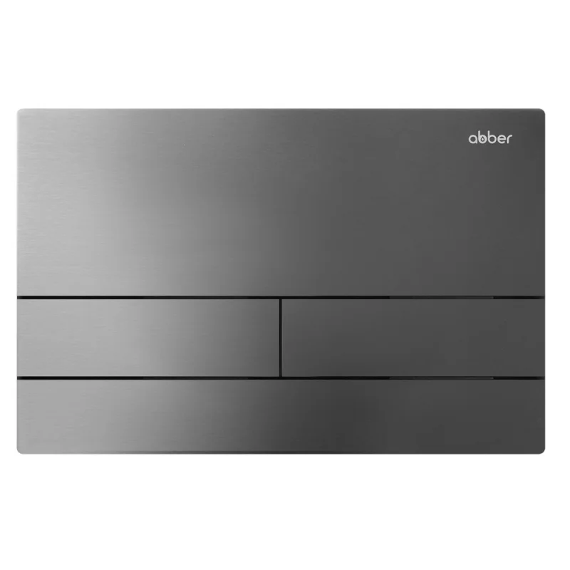 Кнопка смыва ABBER AC0128NG оружейная сталь