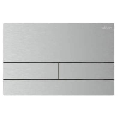 Кнопка смыва ABBER AC0128MCH матовый хром