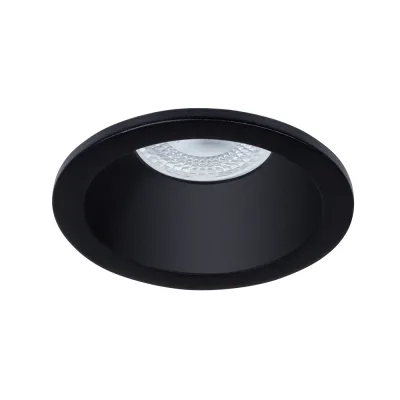 Светильник встраиваемый GU10 черный 35 Вт IP44 Arte Lamp Helm (A2869PL-1BK)