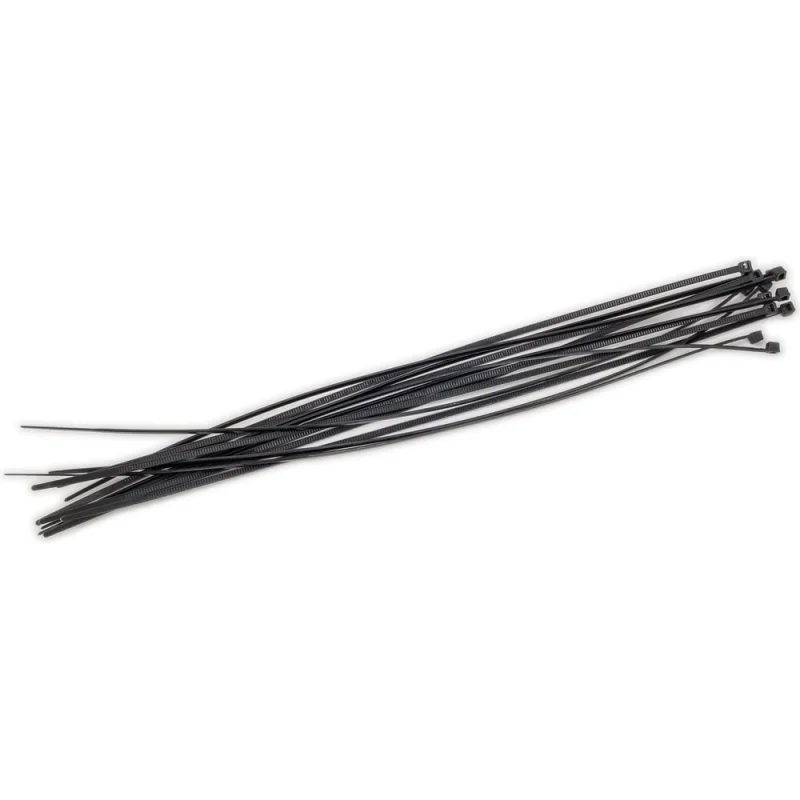 Нейлоновые стяжки HEADROCK черные, 3x300, 100 шт. 278-100-3300