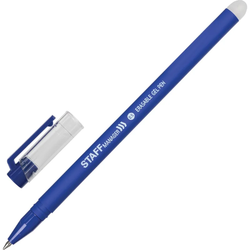Стираемая гелевая ручка Staff erase, синяя, комплект 12 штук, линия письма 0,35 мм 880735